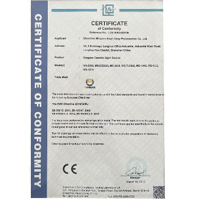 CE Certificate