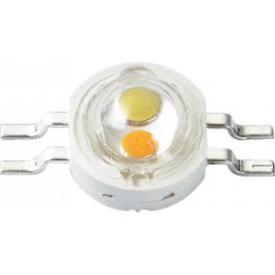 Single high power dual color