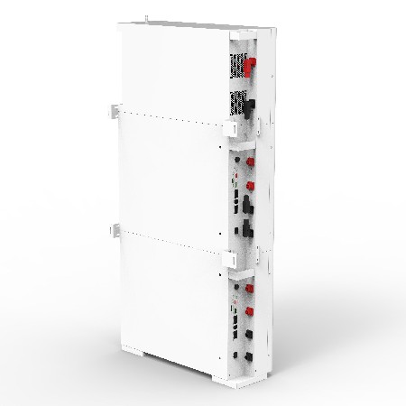 壁挂式可落地宽储能逆控一体机220V/5KW输出 51.2V150Ah 容量 7.6KWh